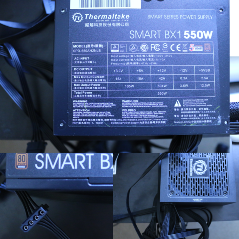 Thermaltake Smart BX1 550W Bronze SLI ATX12V V2.3